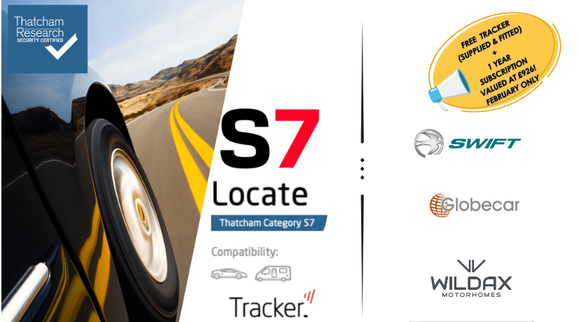 FREE insurance approved S7 Locate Tracker & Subscription - Valued at £926! Image