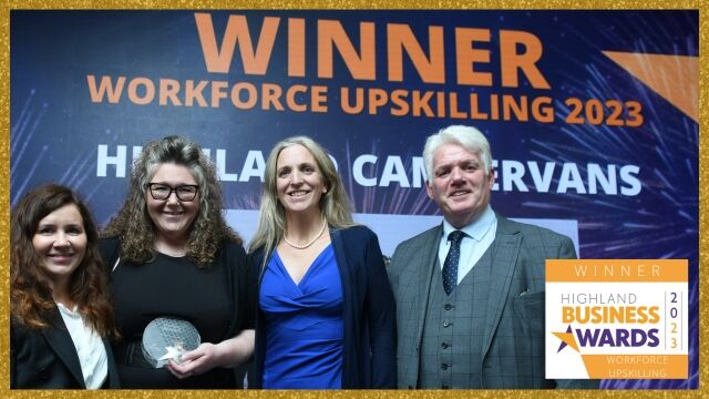 Winner at the Highland Business Awards 2023